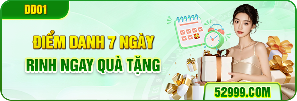 Điểm danh nhận thưởng hàng tuần