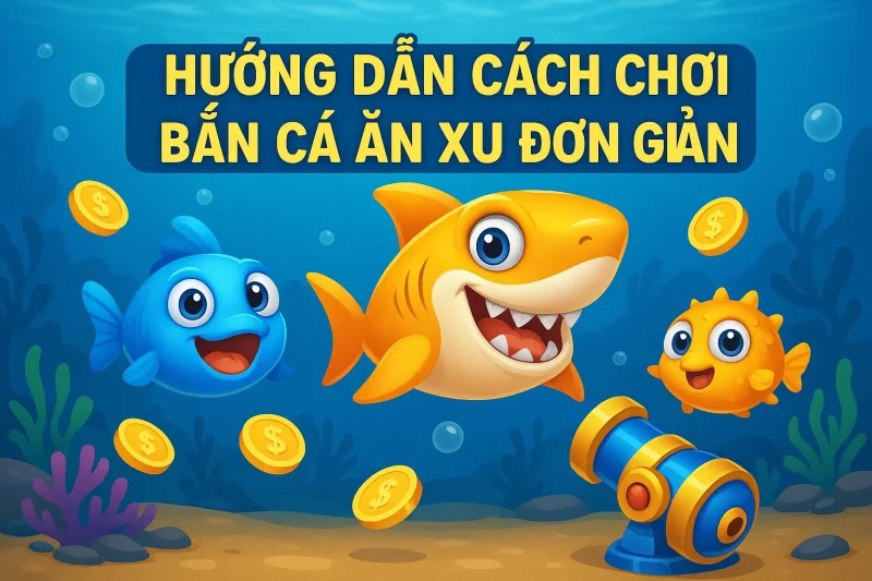 Hướng dẫn cách chơi bắn cá ăn xu đơn giản 