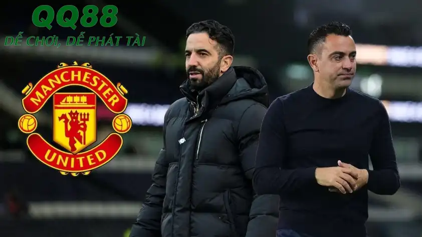 Nếu Ruben Amorim không thể xoay chuyển được tình hình, Xavi sẽ là người nhiều khả năng thay thế vị HLV người Bồ. (Ảnh: Goal)